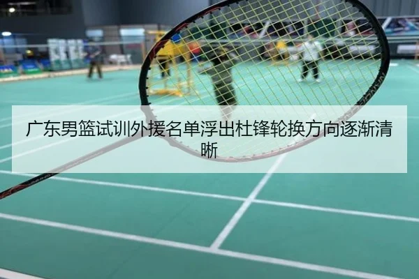 广东男篮试训外援名单浮出杜锋轮换方向逐渐清晰